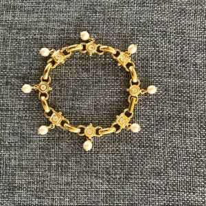 Joan Rivers Pearl & Crystal Bracelet